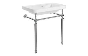 Carla 810mm 1TH Console Basin - Chrome
